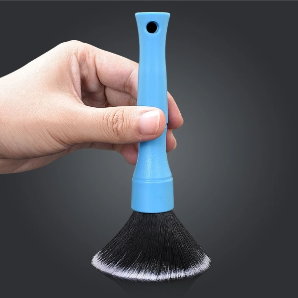 Car Dash Duster Brush Bilrengøringsværktøj SORT 16,5CM Black 16.5cm