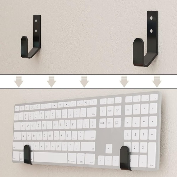 Tastatur Vægmonteringsholder Tastaturstativ Tastaturbeslag