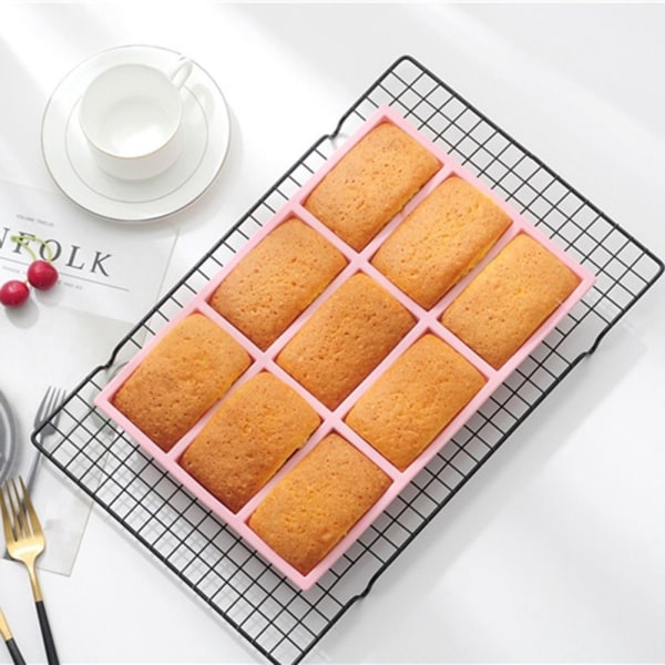 Suorakulmio Brownie Pan Cake Leivinpannu PINK Pink