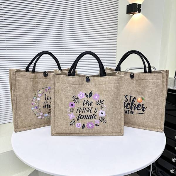 Pellavakangaskassi Beach Handbag 02 02 02