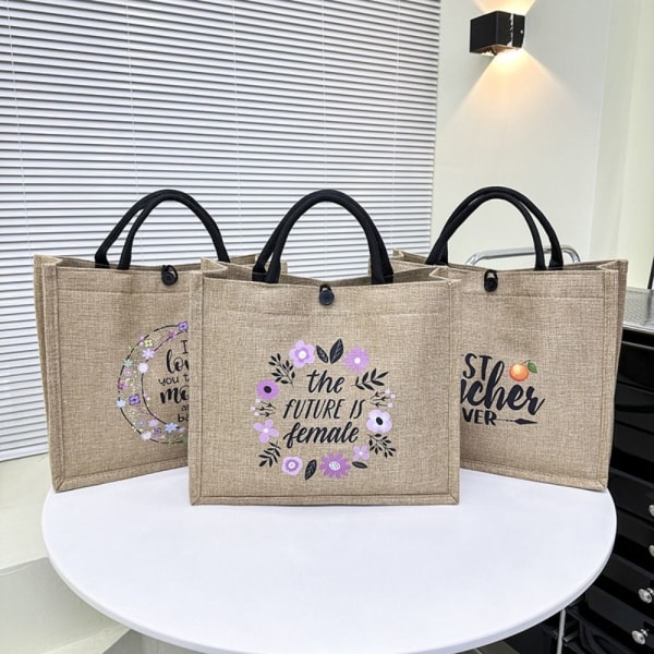Pellavakangaskassi Beach Handbag 04 04 04