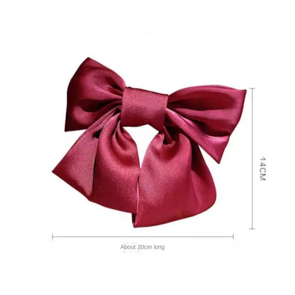 Bow Hairpin hiusklipsi TUMMAN SININEN Dark Blue