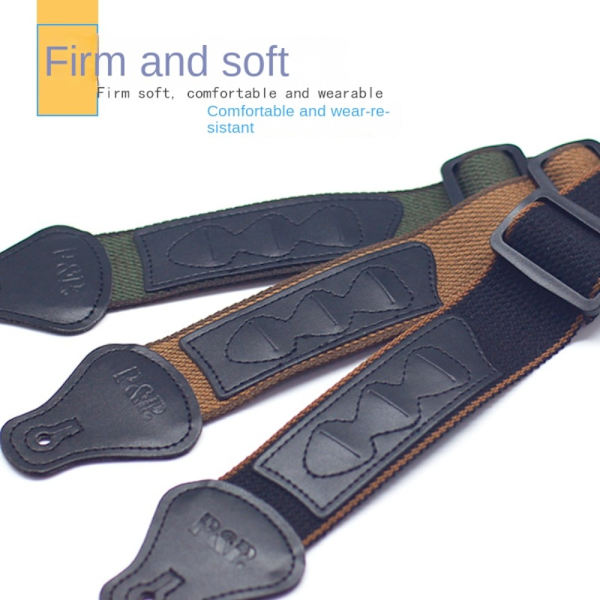Justerbart gitarrband Gitarrbälte C C C