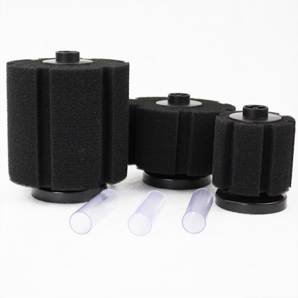 Luftdrevet svampfilter Fish Tank Luftpumpe Skimmer 04 04 04