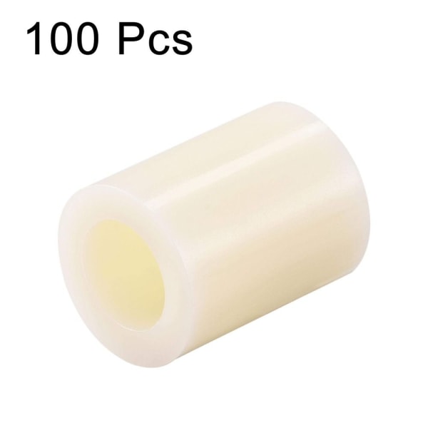 100 stk. Rund afstandsskive Plaststandoff til 3D-printer, TV 100PCS