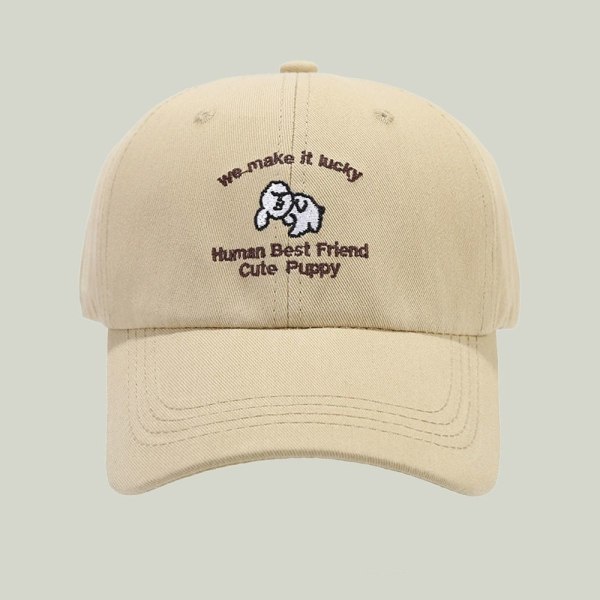 Baseballhatter Bomull KHAKI khaki