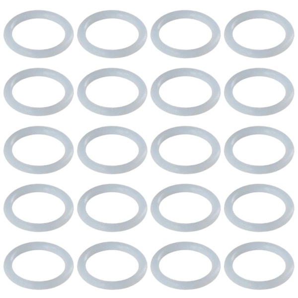 20 Stk O Ring Pakninger Kit VMQ Tætningsringe 10X3,1MM 10x3.1mm