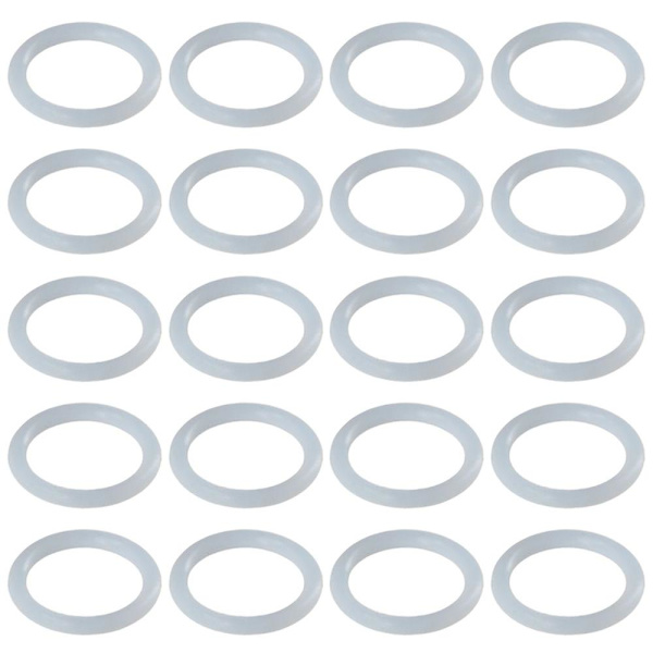 20st O-ringpackningar Kit VMQ Tätningsringar 10X3,1MM 10x3.1mm