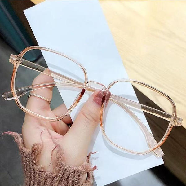 Anti-Blue Light Glasses Neliömäiset silmälasit RUSKEA Brown