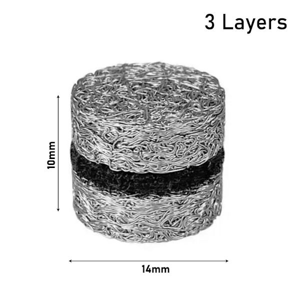 1 kpl mesh suutin suuttimen kärjet 3 KERROSTA 3 KERROSTA 3 Layers