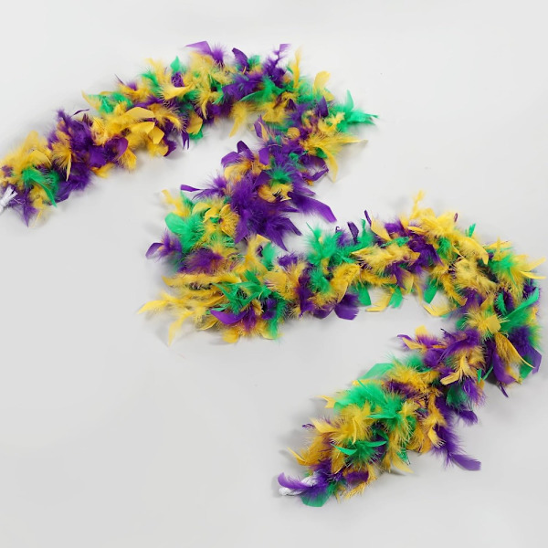 Mardi Gras Feather Boa Boa Feathers Mardi Gras