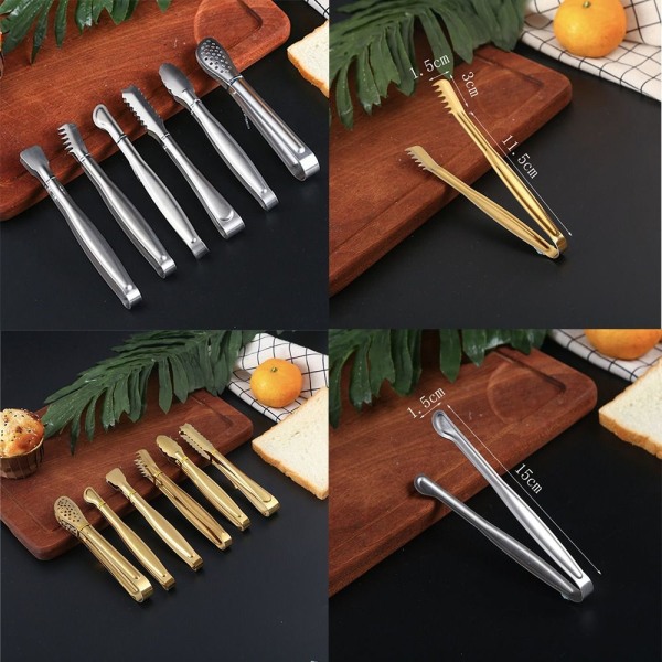 Food Clip Grill Meat Clip GOLD 03 03 Gold 03-03