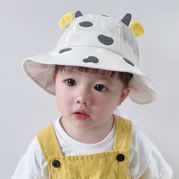 Baby Bucket Hat Cap GUL STIL 1 STIL 1 Yellow Style 1-Style 1