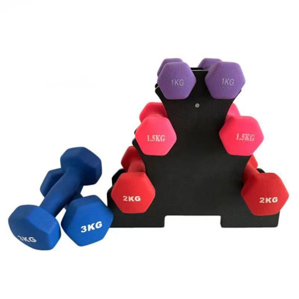 Hantelhylla Fitness Fixerande Triangelformad Stativ 2 2 2