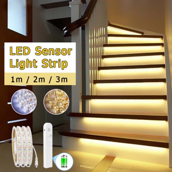 LED-ljusremsa Trådlös 1M VARM FÄRG 1m warm color