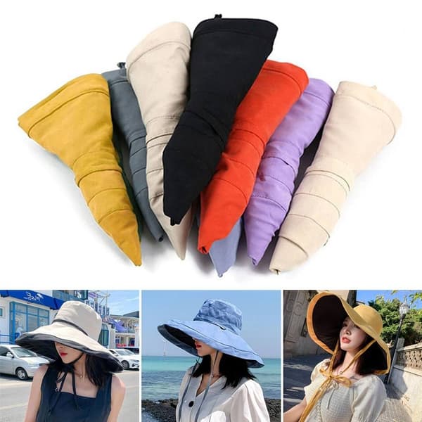 Bøllehat Strandhat ORANGE Orange