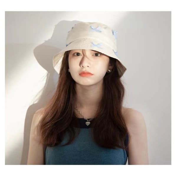 Bomuld Bucket Hatte Kvinder Sommerhat 4 4 4