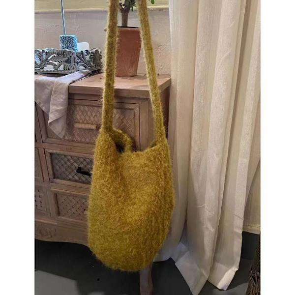 Axelväskor Tygväska Crossbody-väska