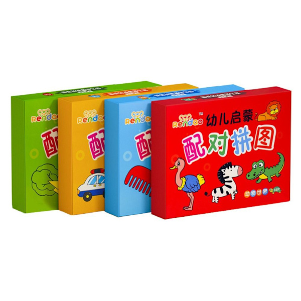 Baby Puslespill Leker Grafkort Matchende spill FRUKT FRUKT Fruit