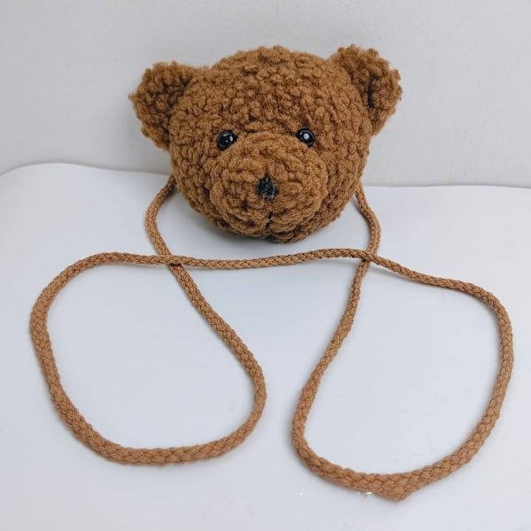 Myntpung Barneveske BRUN brown