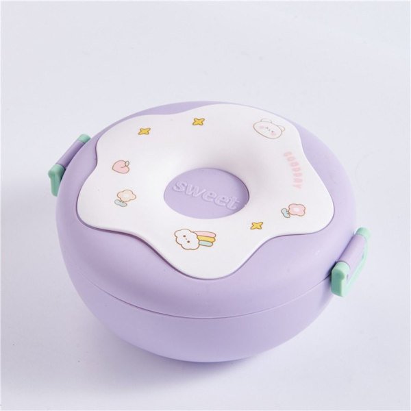 Lunchbox Fack Matlåda LILA purple