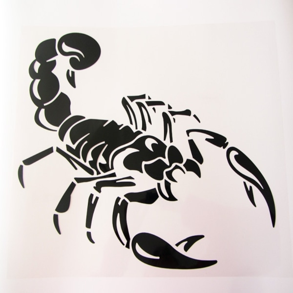 2 kpl 3D Scorpion auton konepellin tarroja auton koritarroja