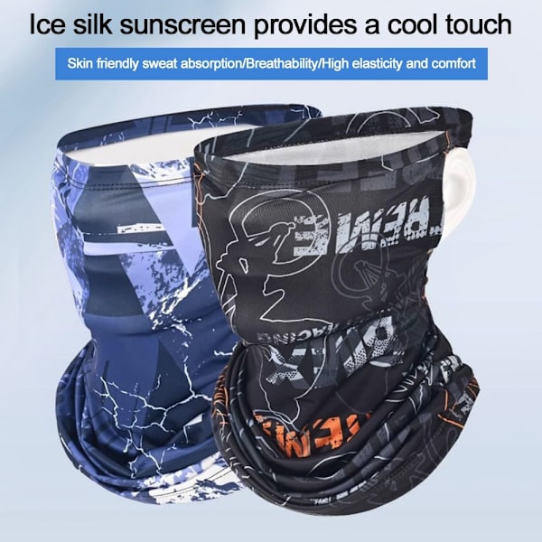 lce Silk Bandana Cool Face Scarf 1 1 1