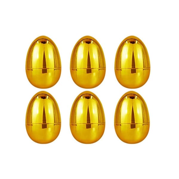 Påskeegg Fyllbare Eggeskall 6 STK 6 STK 6pcs
