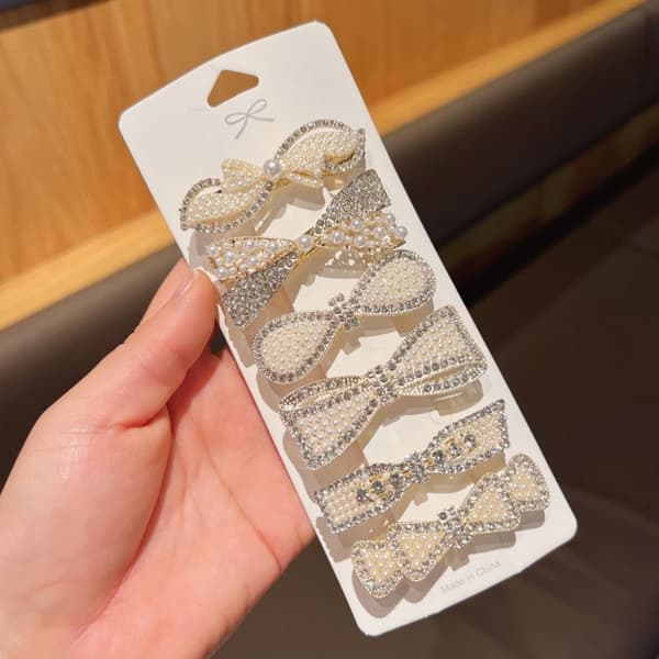 Fjärilshårklämma Sidklämma 3 3 3