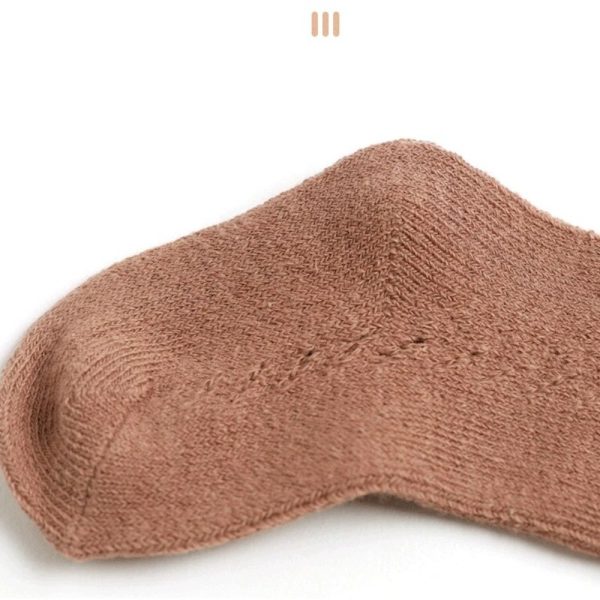 Knähöga strumpor Lång strumpa MÖRKBRUN M MÖRKBRUN M dark brown M