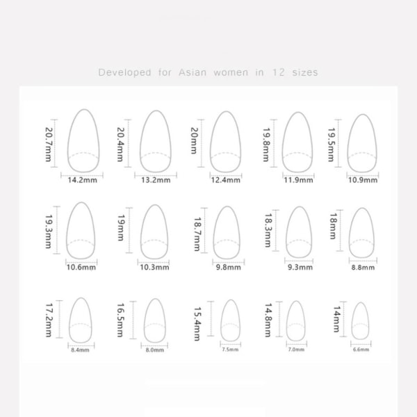 False Nails Fake Nials W1508 W1508 W1508