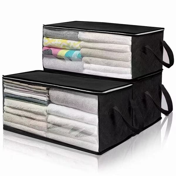 Opbevaringspose Organiseringspose SORT BLACK