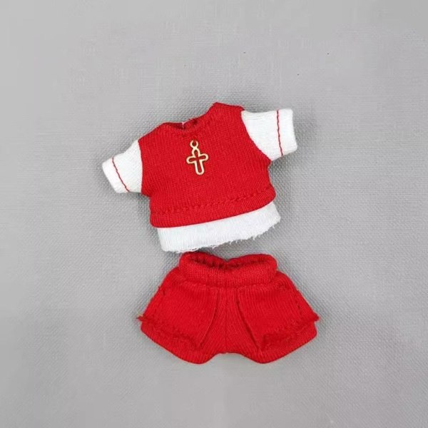 Doll Cotton T-paita T-paita Shortsit Puku KELTAINEN Yellow
