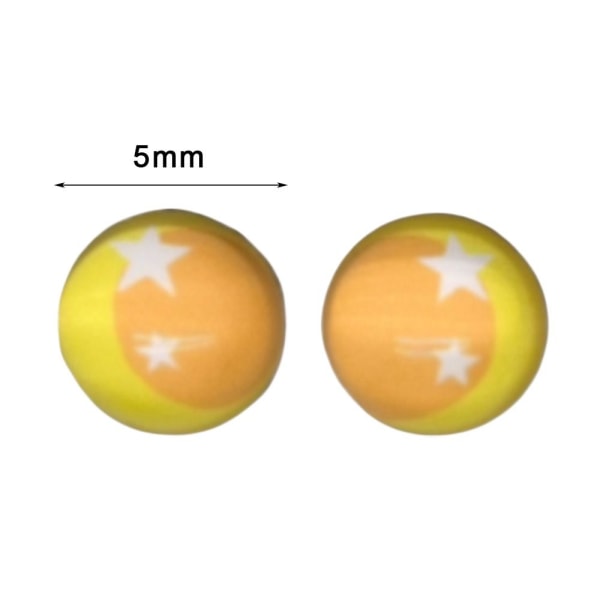 10 st/5 par Eyes Crafts Eyes Puppet Crystal Eyes 5MM-STAR TO 5mm-Star to Right4