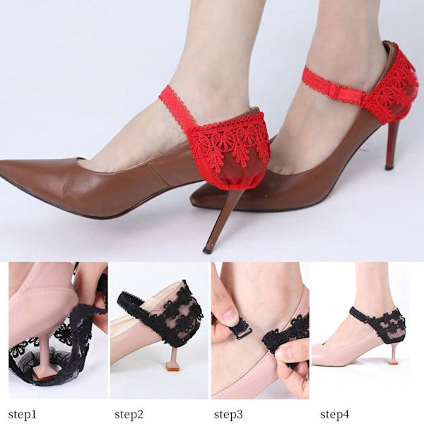 1Pairs Shoes Band korkokengät pitelee C C C