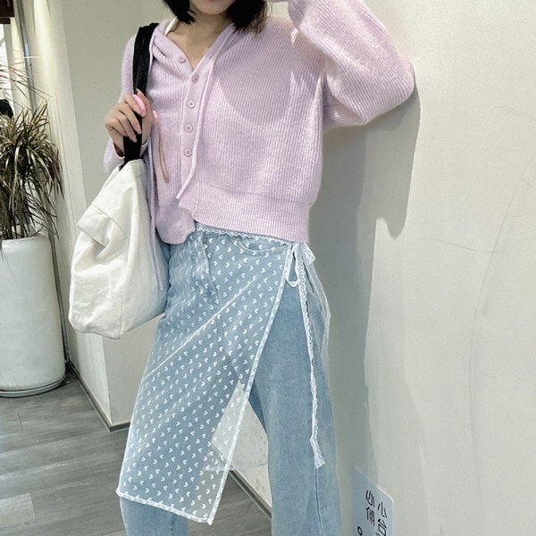 Harajuku-hamelappu hameiden päällä F F F