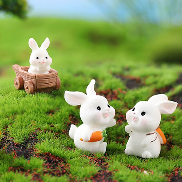 Miniatyyri kanin hahmo Sarjakuva pupupatsas 3 3 3