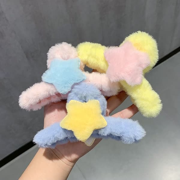 Hai-klipsit suuret hiusklipsit PINKKI&SININEN PINK&BLUE
