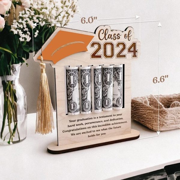 Graduation Money Holders Graduation Card BRUN brown