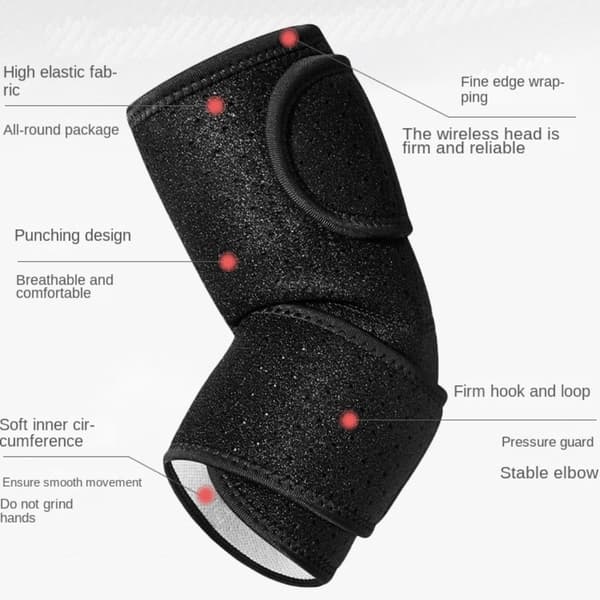 1 kpl Kompressio Kyynärsuoja Kyynärtuki 3 3 3