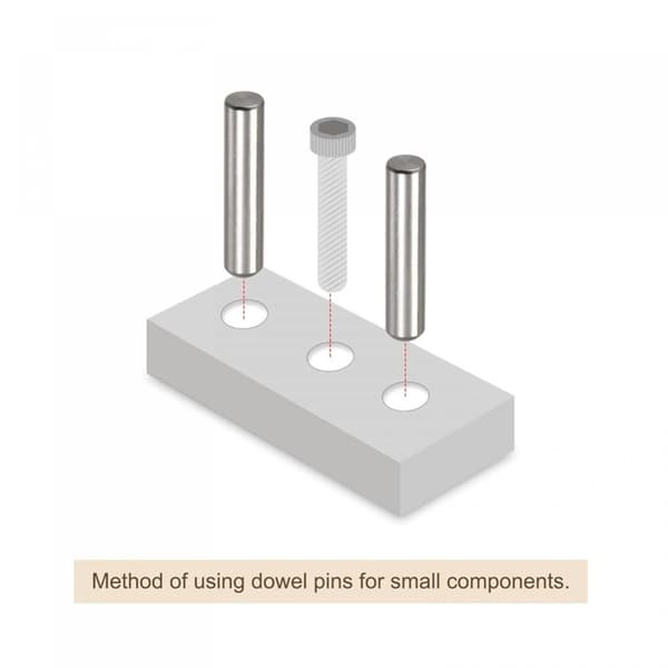 10 st. pluggstiftar våningssängstiftar 3X40MM 3x40mm