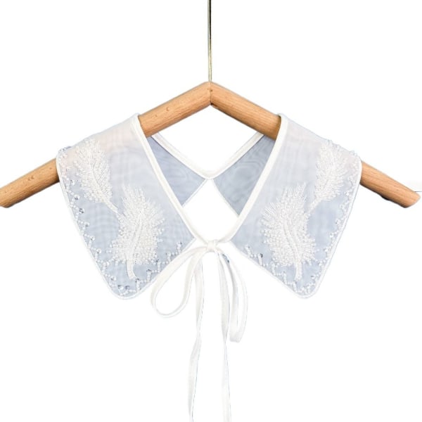 Fake Collar Dingzhu Sjalkrage Front Placket Collar