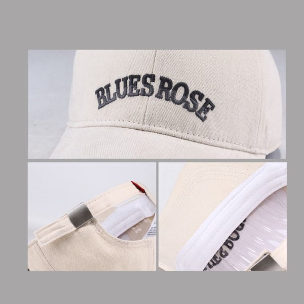 Baseball Cap Fiske Cap VIN RØD wine red