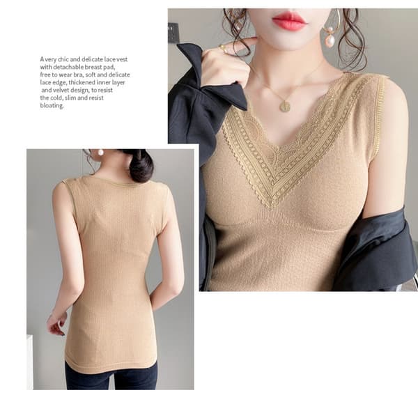 Termisk undertøy varme kroppstopper KHAKI khaki