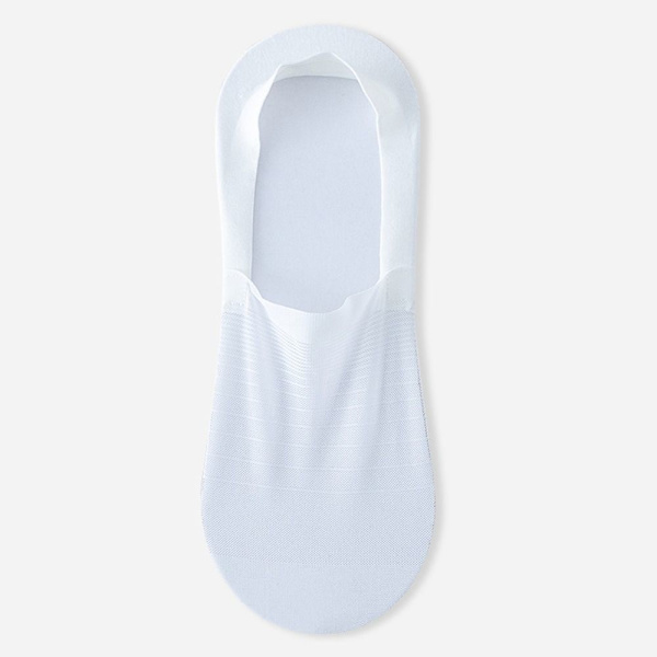 Miesten venesukat Invisible Sock VALKOINEN White