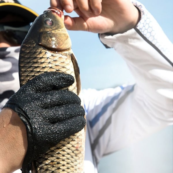 Fiskehandsker Work Cutproof Handske SORT HØJRE HØJRE Black Right-Right