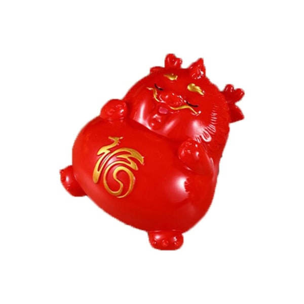 Rahalaatikko Dragon Piggy Bank PUNAINEN A A Red A-A