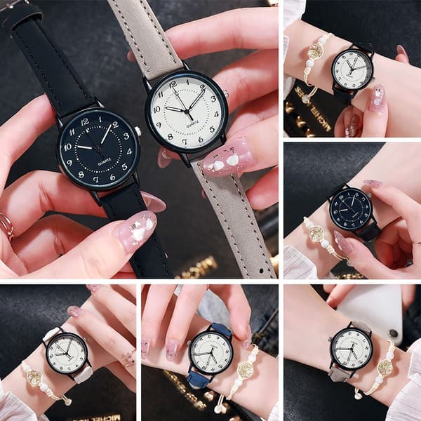 Damklocka Kvarts Armbandsur 2 2