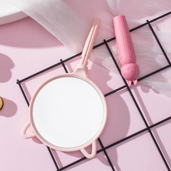 Söpö Kahvapeili Kawaii Rabbit Make Up Mirror COFFEE Rabbit coffee rabbit-rabbit