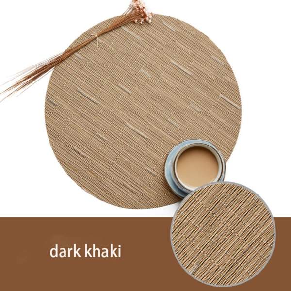 Drink Coaster Dinner Placematos DARK KHAKI dark khaki
